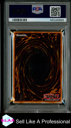 PERFECTLY ULTIMATE GREAT MOTH YU-GI-OH TSC-1 2003 TS CARDS SEC RARE EN PSA 9 - Image 2