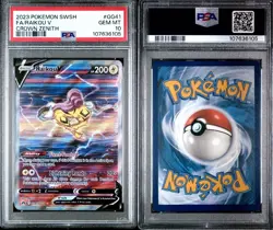 Raikou V PSA 10 English Pokemon Card GG41/GG70 Crown Zenith 2023 Full Art Alt - Image 3