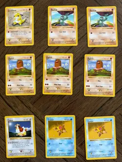 Vintage TCG Shadowless Base Set lot of 44 Pokemon cards - Image 3