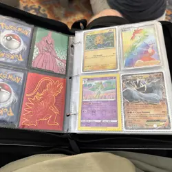 Pokemon Binder With Collection Lot of 260 Card - Image 3