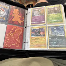 Pokemon Binder With Collection Lot of 260 Card - Image 4