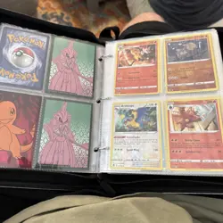 Pokemon Binder With Collection Lot of 260 Card - Image 5