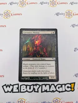 MTG | Corrosive Mentor | Shadowmoor | Regular | Heavily Played | English - Image 1