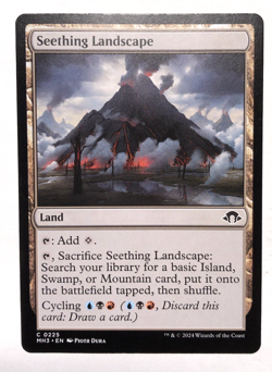 Seething Landscape 225 Modern Horizons 3 MH3 MTG Magic the Gathering NM - Image 1