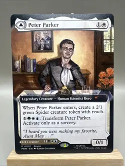 NYCC 2025 exclusive MTG Peter Parker Amazing Spider-man PROMO Magic Gathering - Image 1