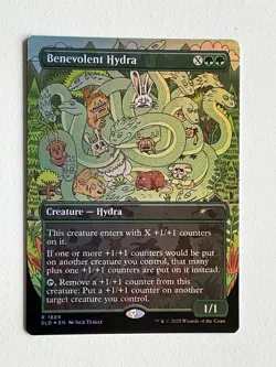MTG Benevolent Hydra (1889) *Rainbow Foil* Secret Lair: Animar and Friends NM/MT - Image 1