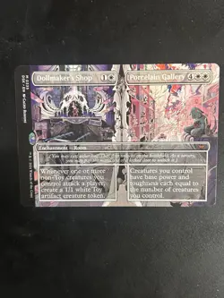 Dollmaker's Shop Porcelain Gallery (Borderless) Duskmourn: MTG - Image 1