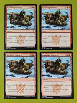 Hordeling Outburst x4 Masters 25 4x Playset Magic the Gathering MTG - Image 1