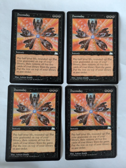 4 Doomsday Weatherlight MTG NM Free shipping with tracking - Image 1