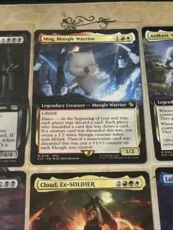 Final Fantasy Magic The Gathering Rare Extended Art Legendary Creature Lot 15x - Image 4