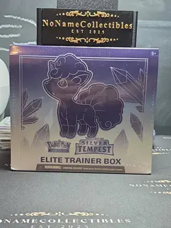 Pokemon TCG: Sword & Shield SILVER TEMPEST Elite Trainer Box ETB - (SLIGHT TEAR) - Image 1