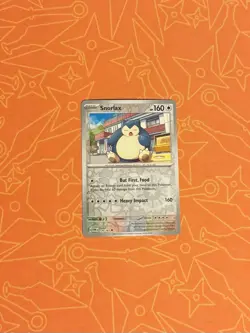 Snorlax 136/167 Reverse Holo Uncommon Twilight Masquerade Pokemon - Near Mint NM - Image 1