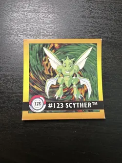 Scyther - #123 Artbox Series - Pokemon Sticker - Image 1