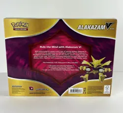 Pokemon TCG Alakazam V Box Factory Sealed 4 Booster Packs with Foil Promo Card - Image 3