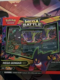NEW Factory Sealed 2025 Pokemon Mega Battle Deck Mega Gengar ex -English -TCG - Image 1