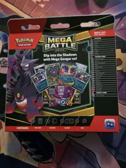 NEW Factory Sealed 2025 Pokemon Mega Battle Deck Mega Gengar ex -English -TCG - Image 2