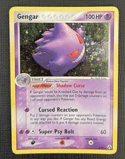 Pokemon Gengar #5/92 EX Legend Maker - Holo 2006 - Image 1