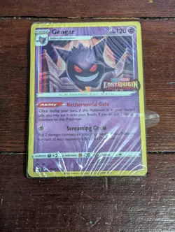 Pokemon TCG Gengar SWSH241 Lost Origin Stamped Prerelease Deck Sealed - Image 1