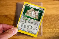 Slaking Holo Rare Double Swirl 12/109 EX Ruby and Sapphire - Eng Vintage Pokemon - Image 3