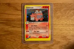 Camerupt Holo Rare 004/109 EX Ruby and Sapphire - English Vintage Pokemon - Image 1