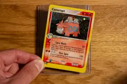 Camerupt Holo Rare 004/109 EX Ruby and Sapphire - English Vintage Pokemon - Image 3