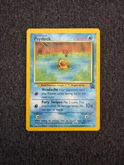 Psyduck #20 Pokemon WOTC Black Star Promo NM - Image 1