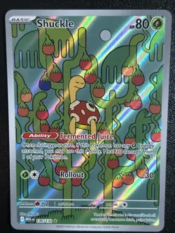 SHUCKLE Illustration Rare Holo #136/132 - Pokemon Mega Evolution English - Image 1