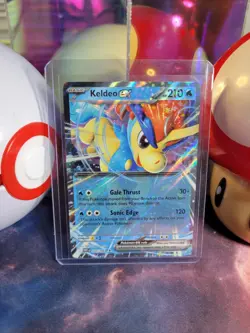 Keldeo Ex 30/86 Pokemon TCG S&V White Flare Double Rare Holo NM - Image 1