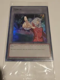 Pegasus & Toon Summoned Skull TKN5-EN032 Token Doom Of Dimensions Yugioh Sealed - Image 1
