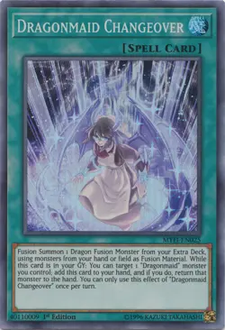 Yugioh! MP Dragonmaid Changeover - MYFI-EN025 - Super Rare - 1st Edition Moderat - Image 1
