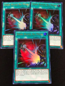 Yugioh Dark Ruler No More RA01-EN060 1st Ultra x3 (NM) - Image 1