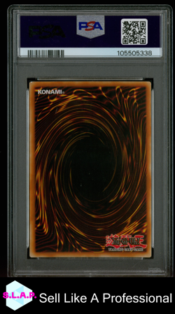 DARK MAGICIAN/CHAOS DUELIST SAGA YU-GI-OH! DUELIST SAGA 2017 EN054 PSA 9 - Image 2