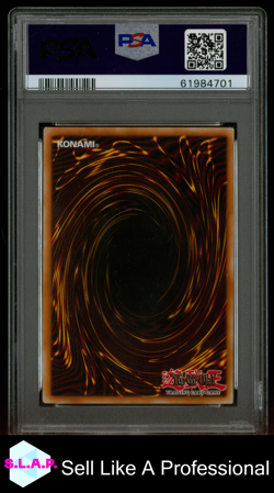 DARK MAGICIAN LEGENDARY COLL YU-GI-OH! LEGENDARY COLLECTION 2010 EN005 PSA 9 - Image 2
