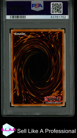 GRACEFUL DICE YU-GI-OH EDS-002 2002 DUELIST SOUL PROMO SECRET RARE ENGLISH PSA 9 - Image 2