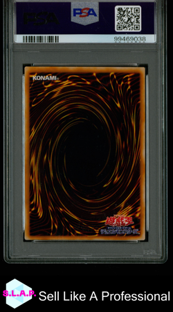 HORUS BLCK FLAME DRAGON LV 8 YU-GI-OH SOD-JP008 2004 SOTD ULT RARE JAP PSA 8 - Image 2
