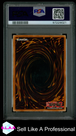 E-HERO PLASMA VICE YU-GI-OH! 1ST ED. GLAS-GERMAN DE037 2007 PSA 9 - Image 2