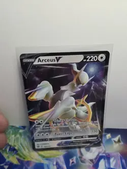 Arceus V - 122/172 - Ultra Rare - Brillant Stars - Pokemon Card TCG - Near Mint - Image 1