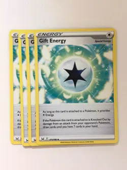Pokemon Card Lost Origin 4x Gift Energy 171/196 NM - Image 1