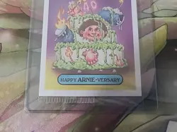 PSA Magazine Exclusive Garbage Pail Kids SEALED Promo Card NM Happy Arnieversary - Image 3