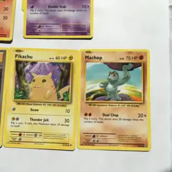 Pokemon Cards Lot XY Evolutions 9 Cards Pikachu 2016 Base Set Retro - Image 2