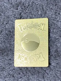 Pokemon Mega Sableye&Tyranitar GX HP280 Tag Team Greedy Gold Foil Fan Art Card - Image 3