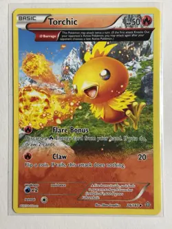 Torchic (Omega) 26/160 - XY Primal Clash Non Holo Pokemon Card - Image 1