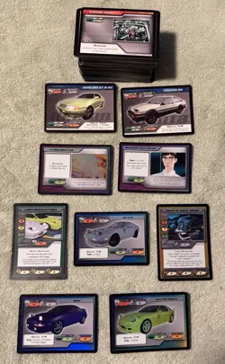 Trading Cards Game Initial D (150 cards) English print Tokyopop 2003 - Image 1