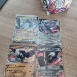 Pokemon TCG - Scarlet & Violet Base Set Booster Bundle - OPENED - OVER 180 CARDS - Image 4
