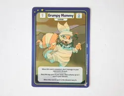 Grumpy Mummy FOIL WFO-140 R - Neopets War for the Obelisk Battledome TCG Card - Image 1