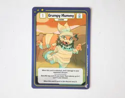 Grumpy Mummy WFO-140 R - Neopets War for the Obelisk Battledome TCG Card - Image 1