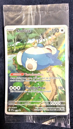 Snorlax SVP 051 Scarlet Violet 151 ETB Black Star Promo Card Pokemon TCG Sealed - Image 1