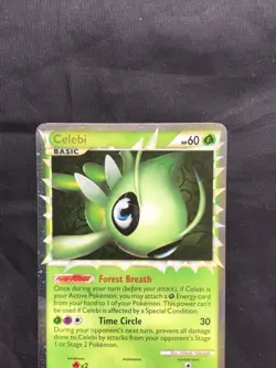 Pokemon Cards: Triumphant Rare Holo: Celebi 92/102 - Image 2