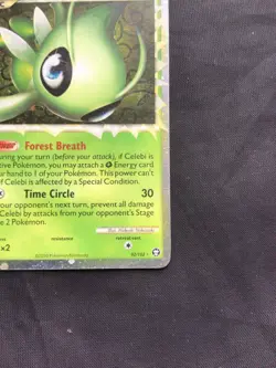 Pokemon Cards: Triumphant Rare Holo: Celebi 92/102 - Image 5