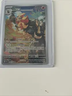 Pyroar Illustration Rare Card from Sv02: Paldea Evolved - Near Mint, English - Image 1